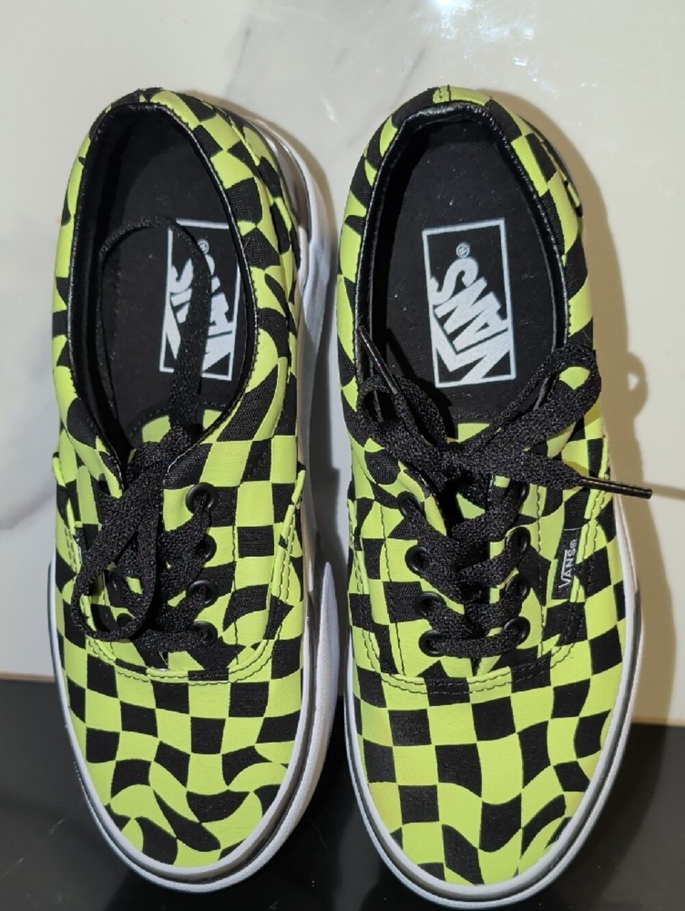 Vans Era Stacked "Warp Check" (Glow-in-the-Dark) Platform Sneakers Size 6 - Picture 3 of 8